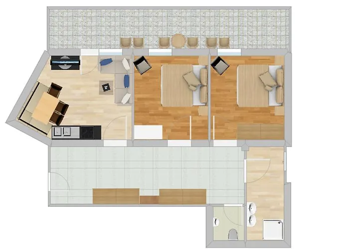 索恩比彻公寓 公寓 瑙德斯
